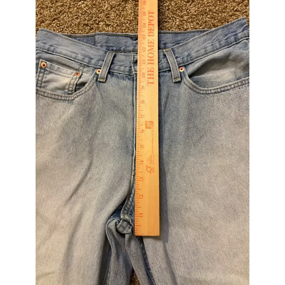 Levi's 578 Regular Fit Light Wash Denim Jeans Size 30x30 Blue